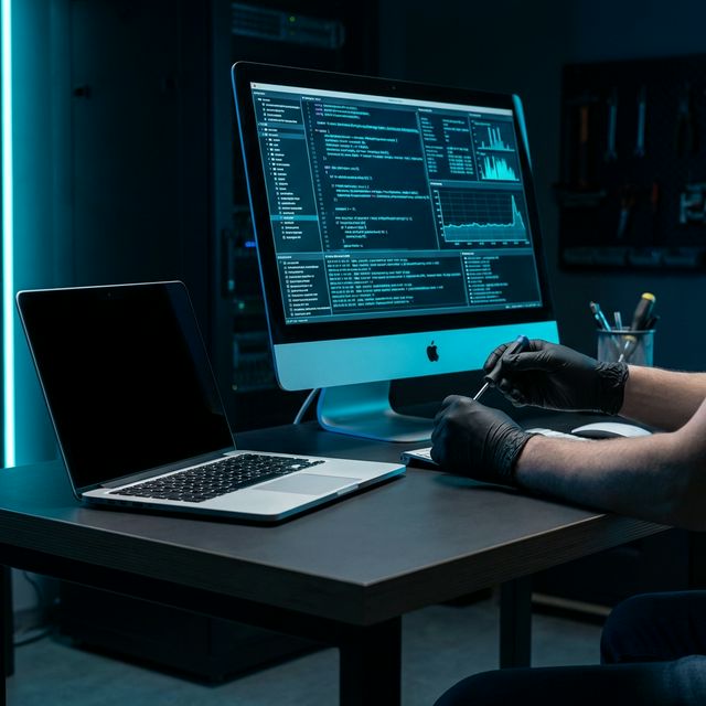 On-site IT tech support with iMac and MacBook